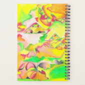 AnyaCによる熱抽象芸術 プランナー手帳 (裏面)