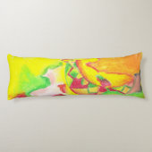 AnyaCによる熱抽象芸術 ボディピロー (裏面)