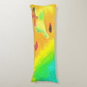 AnyaCによる熱抽象芸術 ボディピロー (正面縦)