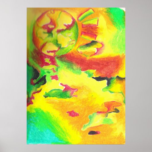 AnyaCによる熱抽象芸術 ポスター (正面)