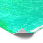 AnyaCによる熱抽象芸術 ポスター (角)