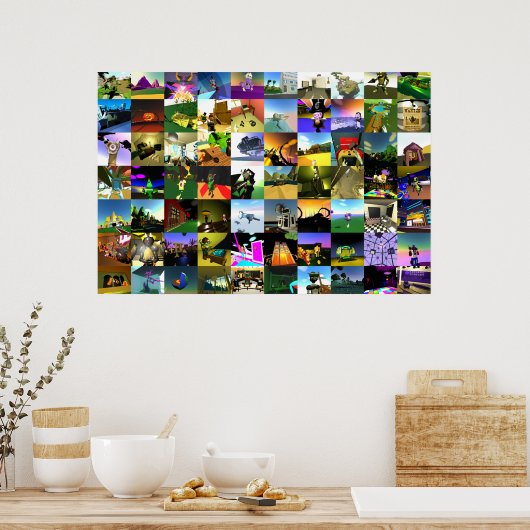 Anylandポスター ポスター (キッチン)