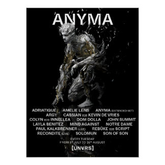 Anyma - [UNVRS] Poster ポスター