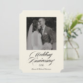 Any's 結婚 Anniversary Photo招待状 招待状 (スタンド正面)