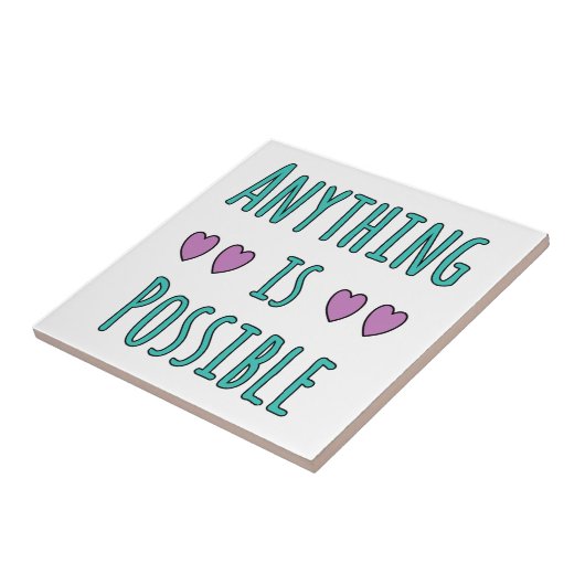 Anything is Possible タイル (側面)