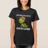 Anything You Can Do - I Can Do Slower Funny Slow T Tシャツ (正面)