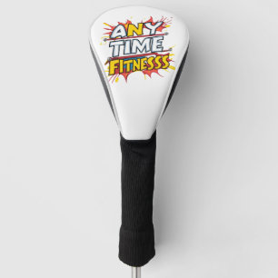 Anytimeフィットネス-おもしろいフィットネス引用文 ゴルフヘッドカバー