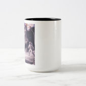 Anytime Anywhere For Basketball ツートーンマグカップ (中央)