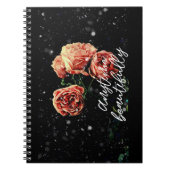 Anytime Beautifully ノートブック (正面)