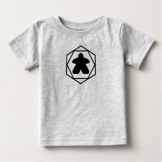 Anytime Melpleブラックアート幼児シャツ ベビーTシャツ