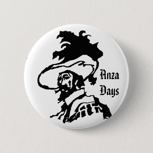 Anzaの日Pin 缶バッジ (正面)