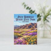 Anza-Borrego Desert State Park California ポストカード (スタンド正面)