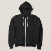 Anzar Streetwear Twisted Typography Amazigh パーカ (レイダウン)