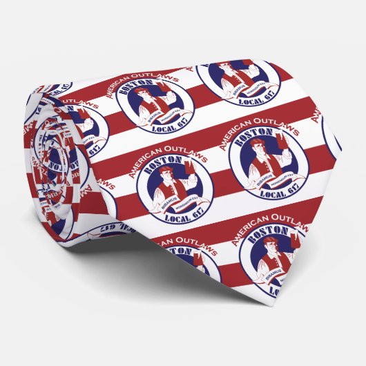 AOボストンのタイ ネクタイ (ロール)