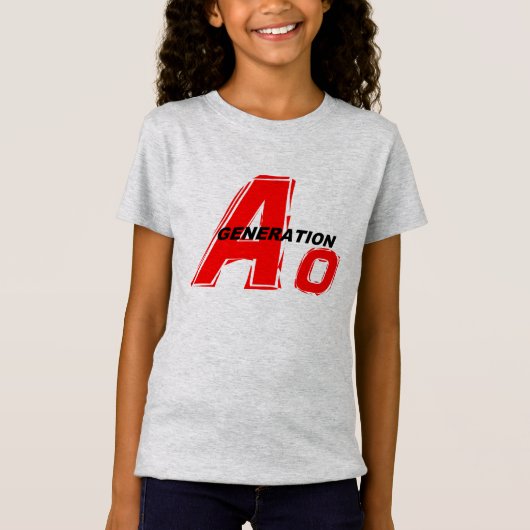 AO世代Tシャツ Tシャツ (正面)