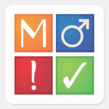 ao3バッジのアイコンのシール