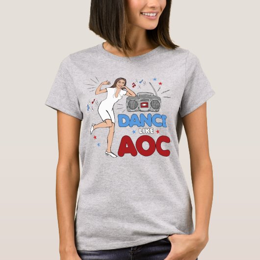 AOCのように踊れ Tシャツ (正面)