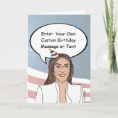 AOCの誕生日カード カード (正面)