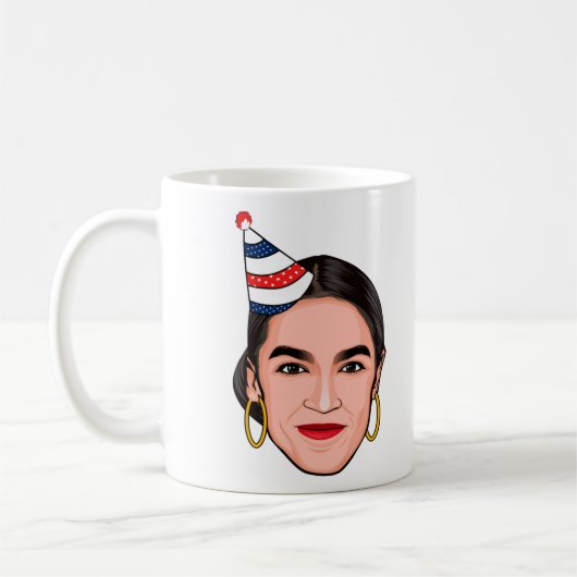 AOCの誕生日 コーヒーマグカップ (左)