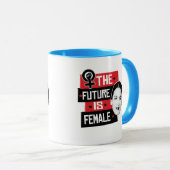 AOCは未来女性です マグカップ (正面右)