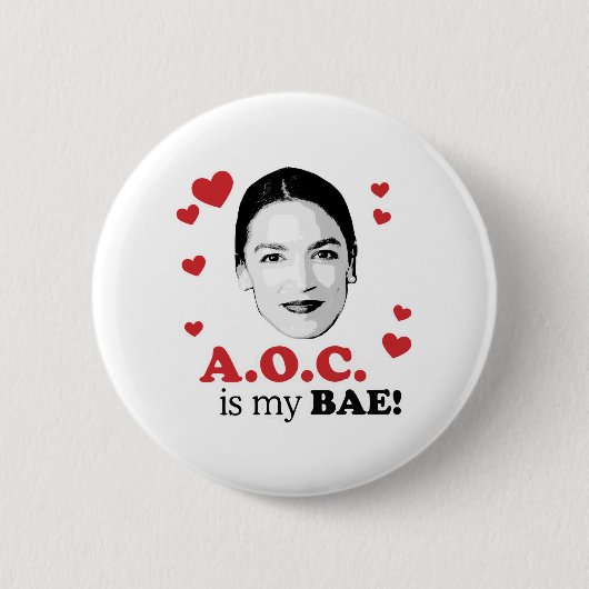 AOCは私のBAE 缶バッジ (正面)