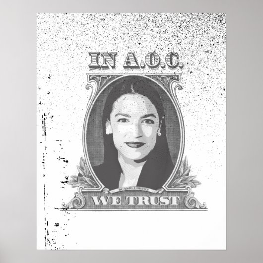 AOCを信じる ポスター (正面)