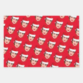 AOCクリスマス ラッピングペーパーシート (正面3)