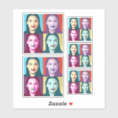 AOCポップ・アートのアート シール (シート)