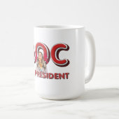 AOC大統領 コーヒーマグカップ (正面右)