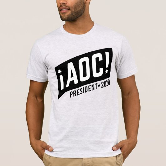 AOC大統領 Tシャツ (正面)