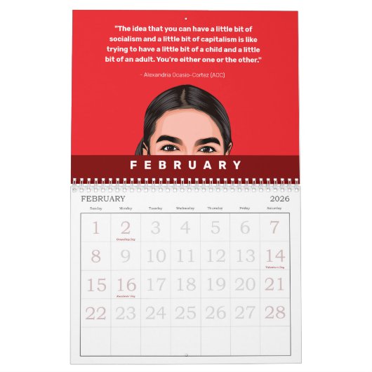 AOC引用文 – アレクサンドリアオカシオ – コルテス引用文 カレンダー (2月 2026)