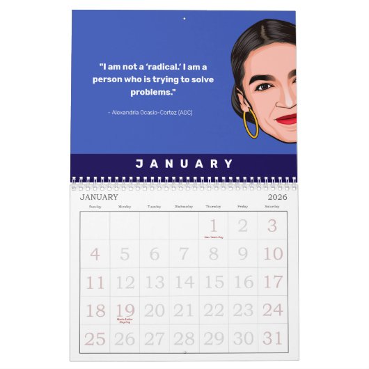 AOC引用文 – アレクサンドリアオカシオ – コルテス引用文 カレンダー (1月 2026)