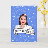 AOC誕生日おめでとう カード (黄色い花)