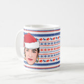 AOC クリスマス コーヒーマグカップ (正面左)