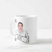 AOC プライド コーヒーマグカップ (正面左)