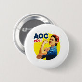 AOC リベーター 2020 缶バッジ (正面&裏面)
