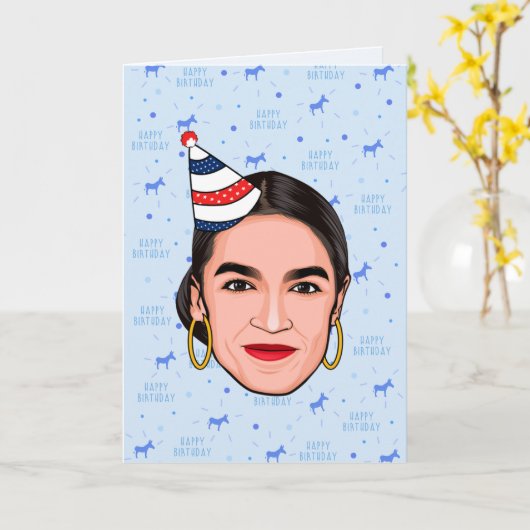 AOC 誕生日 カード (黄色い花)