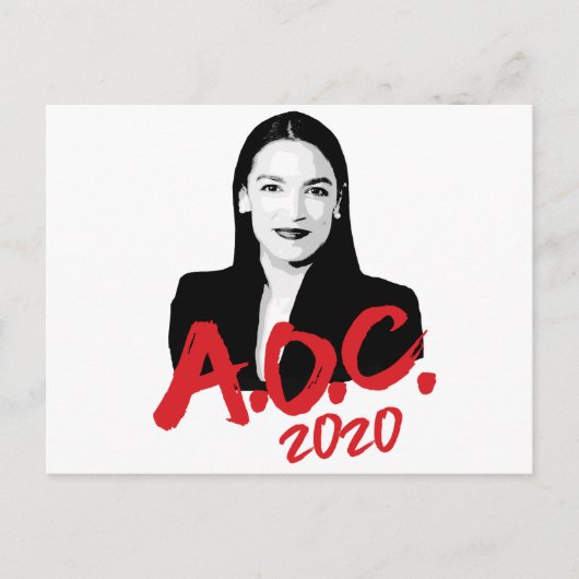 AOC 2020 ポストカード (正面)