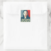 AOC 2020 宣伝グッズ スクエアシール (バッグ)