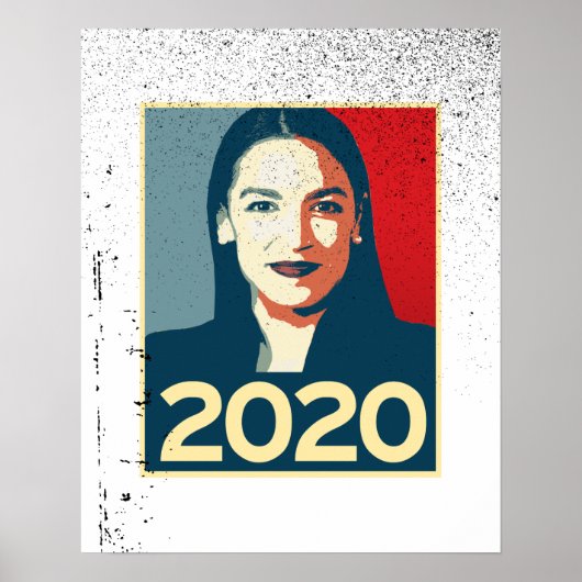 AOC 2020 宣伝グッズ ポスター (正面)