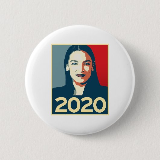 AOC 2020 宣伝グッズ 缶バッジ (正面)