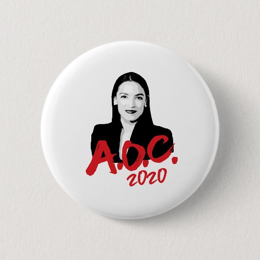 AOC 2020 缶バッジ (正面)