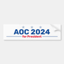 AOC 2024バンパーステッカー