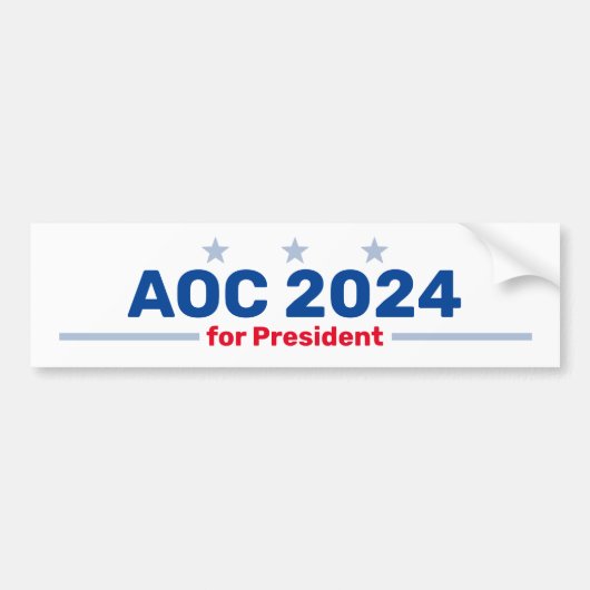AOC 2024バンパーステッカー バンパーステッカー (正面)