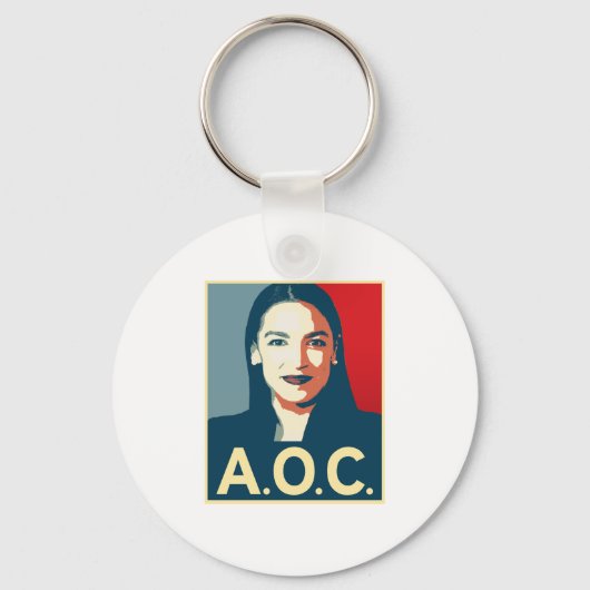 AOC 2024 宣伝グッズ キーホルダー (正面)