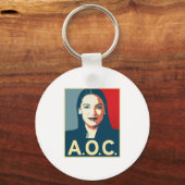 AOC 2024 宣伝グッズ キーホルダー (正面)