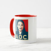 AOC 2024 宣伝グッズ マグカップ (正面左)