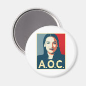 AOC 2024 宣伝グッズ マグネット (正面/裏面)