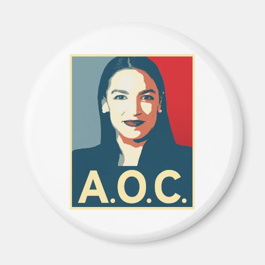 AOC 2024 宣伝グッズ マグネット (正面)