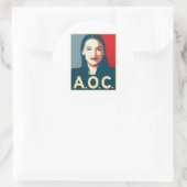 AOC 2024 宣伝グッズ ラウンドシール (バッグ)